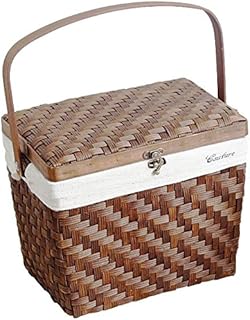 村田屋 バスケット型収納箱 ウッドコスメボックス 小 3673 村田屋 バスケット型収納箱 ウッドコスメボックス 小 3673